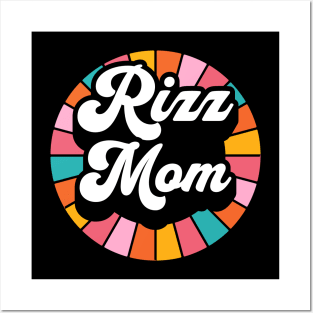 Rizz Mom | Mother | W Riz | Family | Rizzler | Rizz god | Funny gamer meme | Streaming | Rizzard Posters and Art